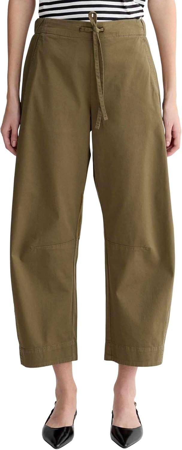 image:imageEverlane Womens Everlane The Easy Barrel PantOlive