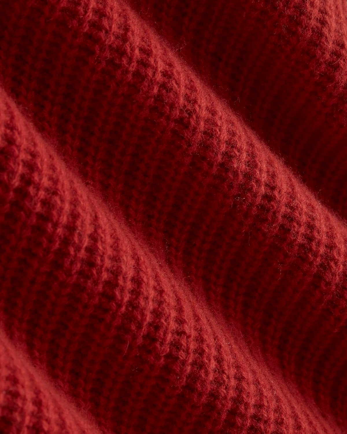 image:imageEverlane Womens Everlane The HalfZip Sweater in Luxe MerinoBerry Red