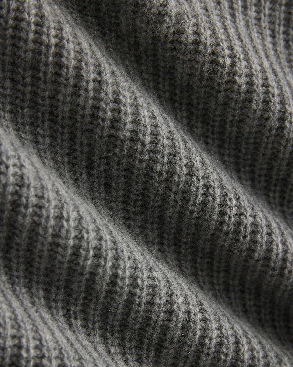 image:imageEverlane Womens Everlane The HalfZip Sweater in Luxe MerinoHeathered Midgrey