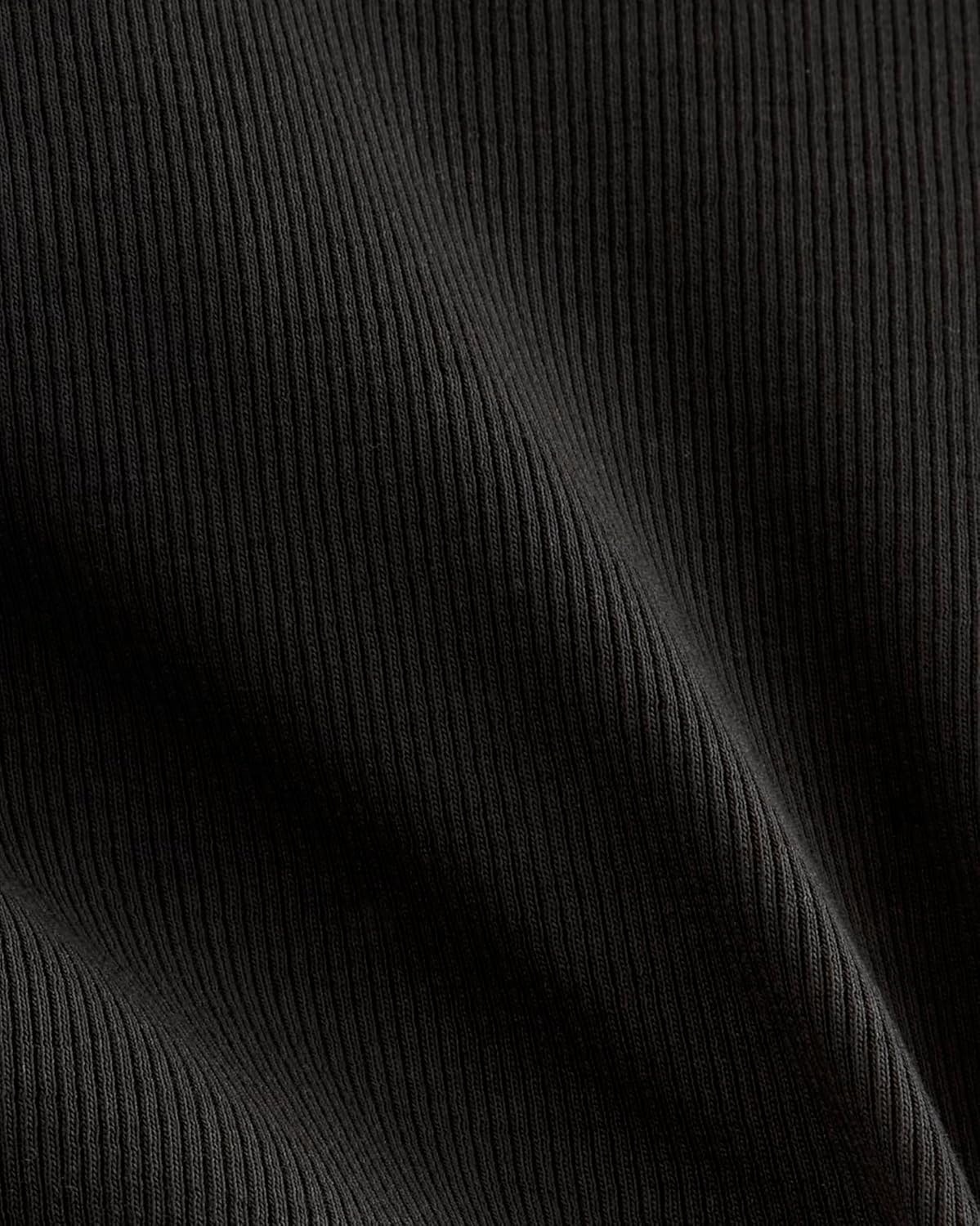 image:imageEverlane Womens Everlane The Luxe Rib CrewBlack