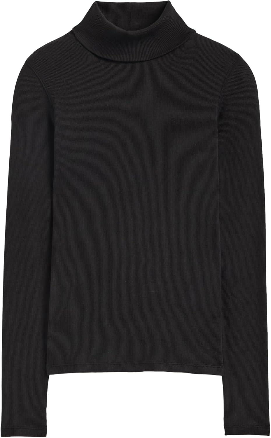 image:imageEverlane Womens Everlane The Luxe Rib TurtleneckBlack