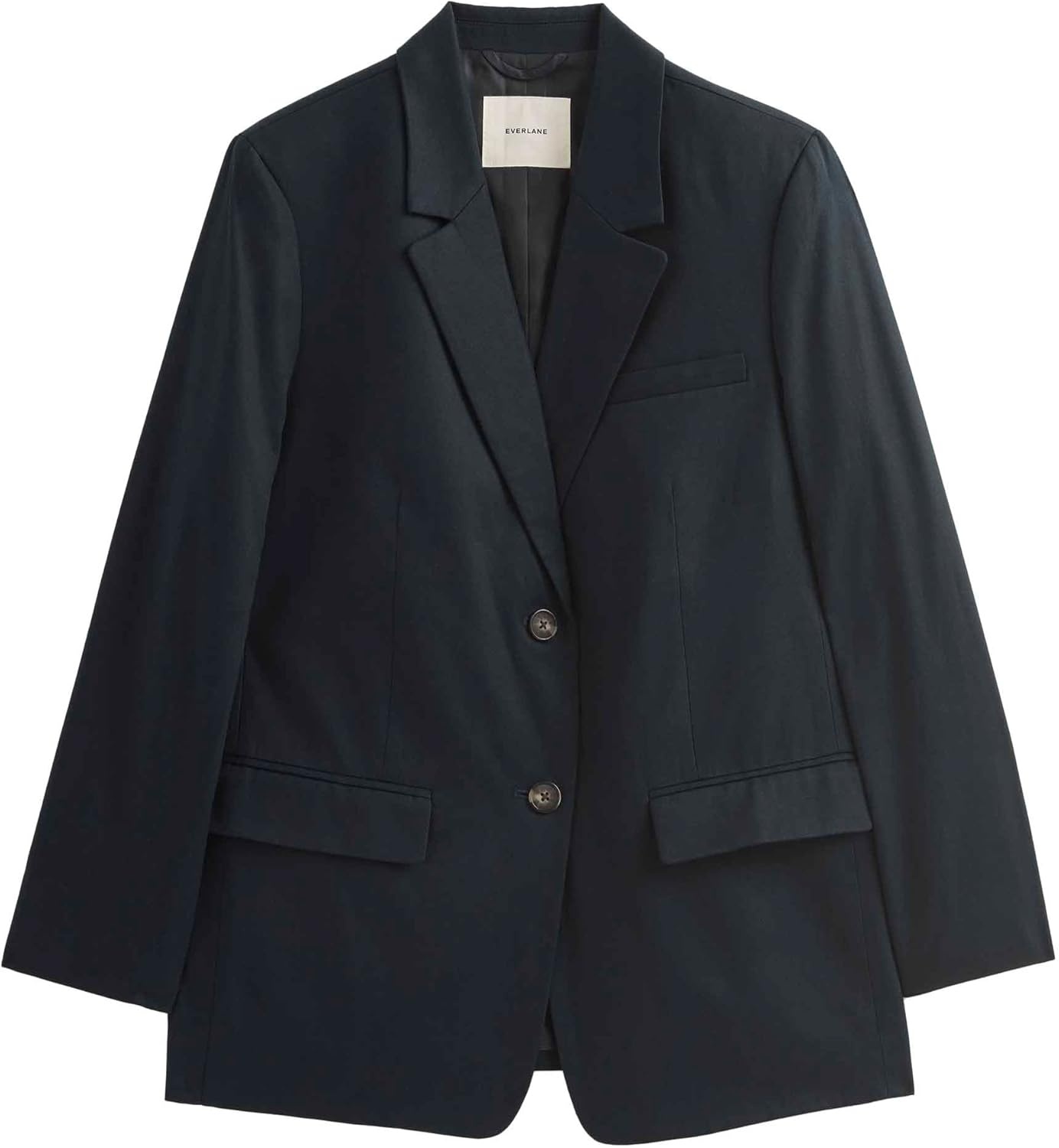 image:imageEverlane Womens Everlane The Oversized Blazer in ButtersmoothNavy
