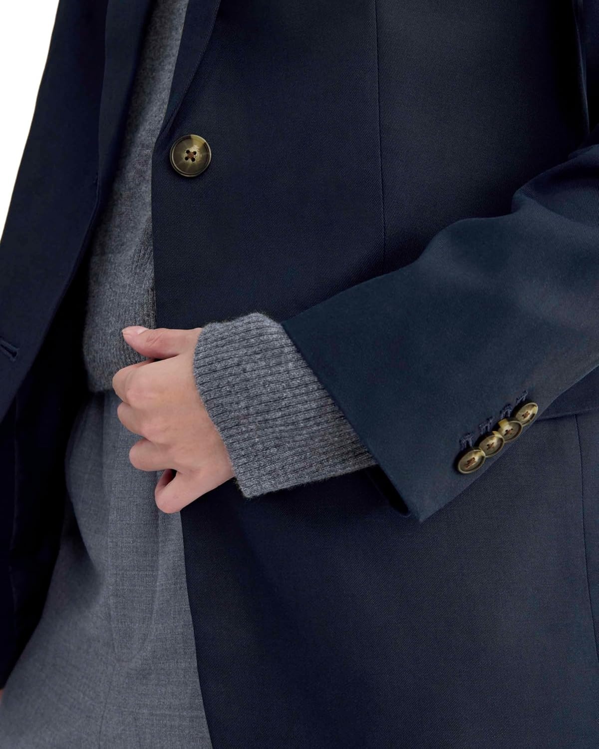 image:imageEverlane Womens Everlane The Oversized Blazer in ButtersmoothNavy