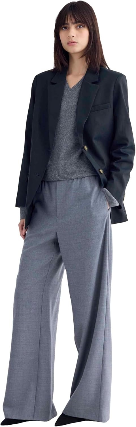 image:imageEverlane Womens Everlane The Oversized Blazer in ButtersmoothNavy