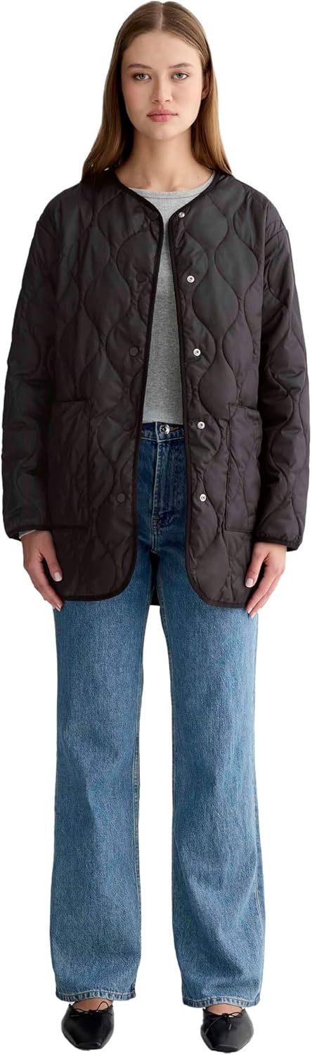 image:imageEverlane Womens Everlane the Quilted LinerBlack