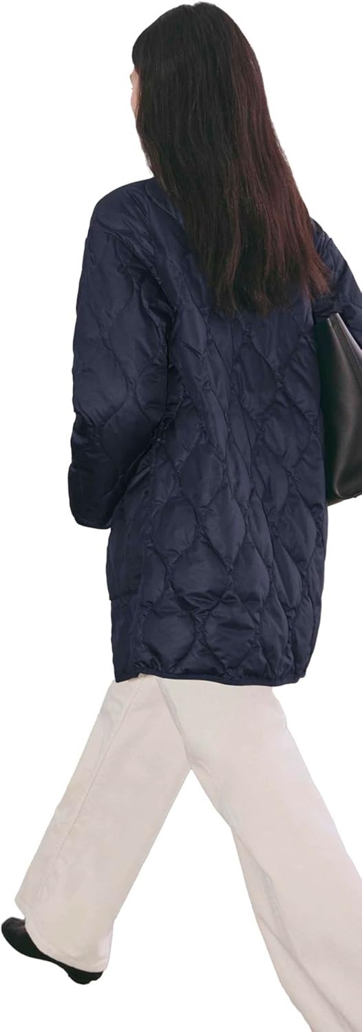 image:imageEverlane Womens Everlane the Quilted LinerNavy