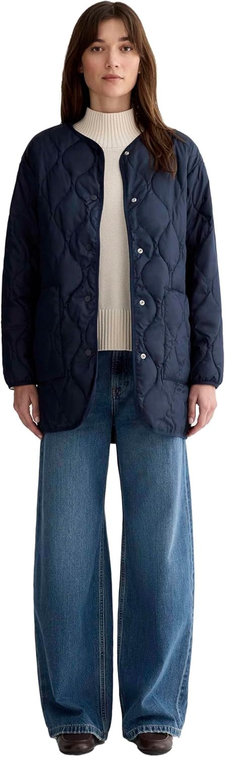 image:imageEverlane Womens Everlane the Quilted LinerNavy