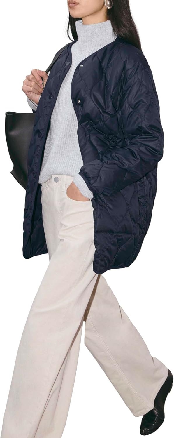 image:imageEverlane Womens Everlane the Quilted LinerNavy