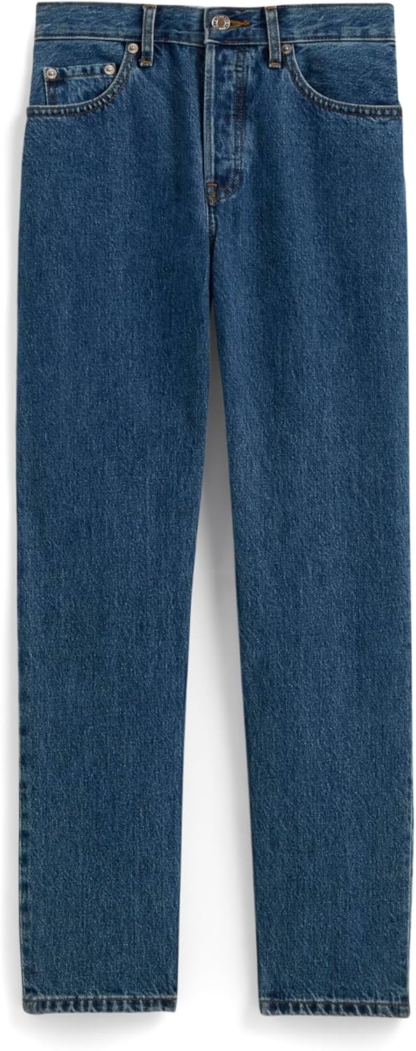 image:imageEverlane Womens The 90s Cheeky JeanDeep Atlantic
