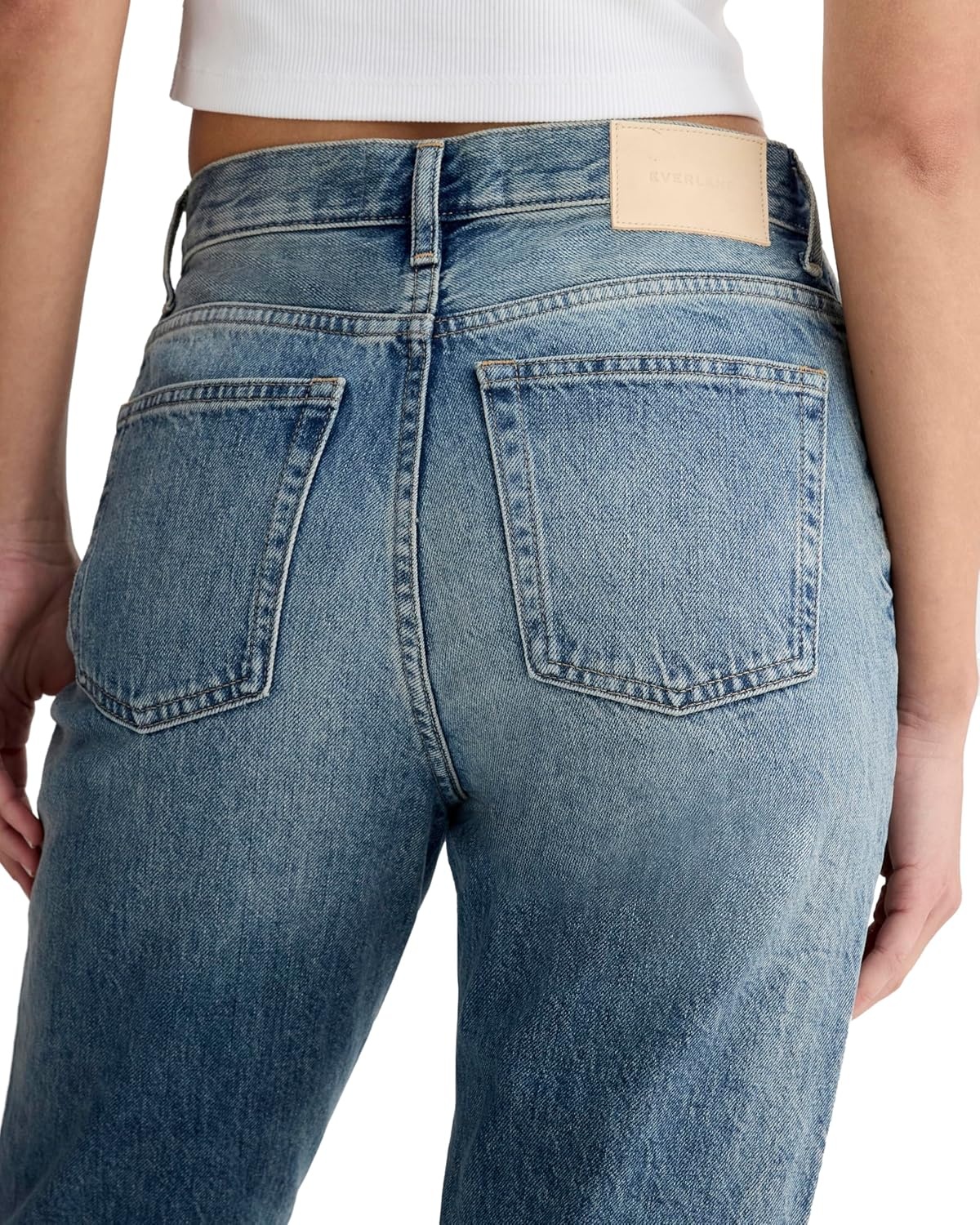 image:imageEverlane Womens The 90s Cheeky JeanVintage Mid Blue