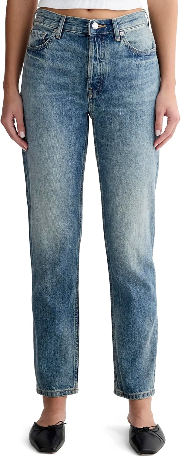 image:imageEverlane Womens The 90s Cheeky JeanVintage Mid Blue