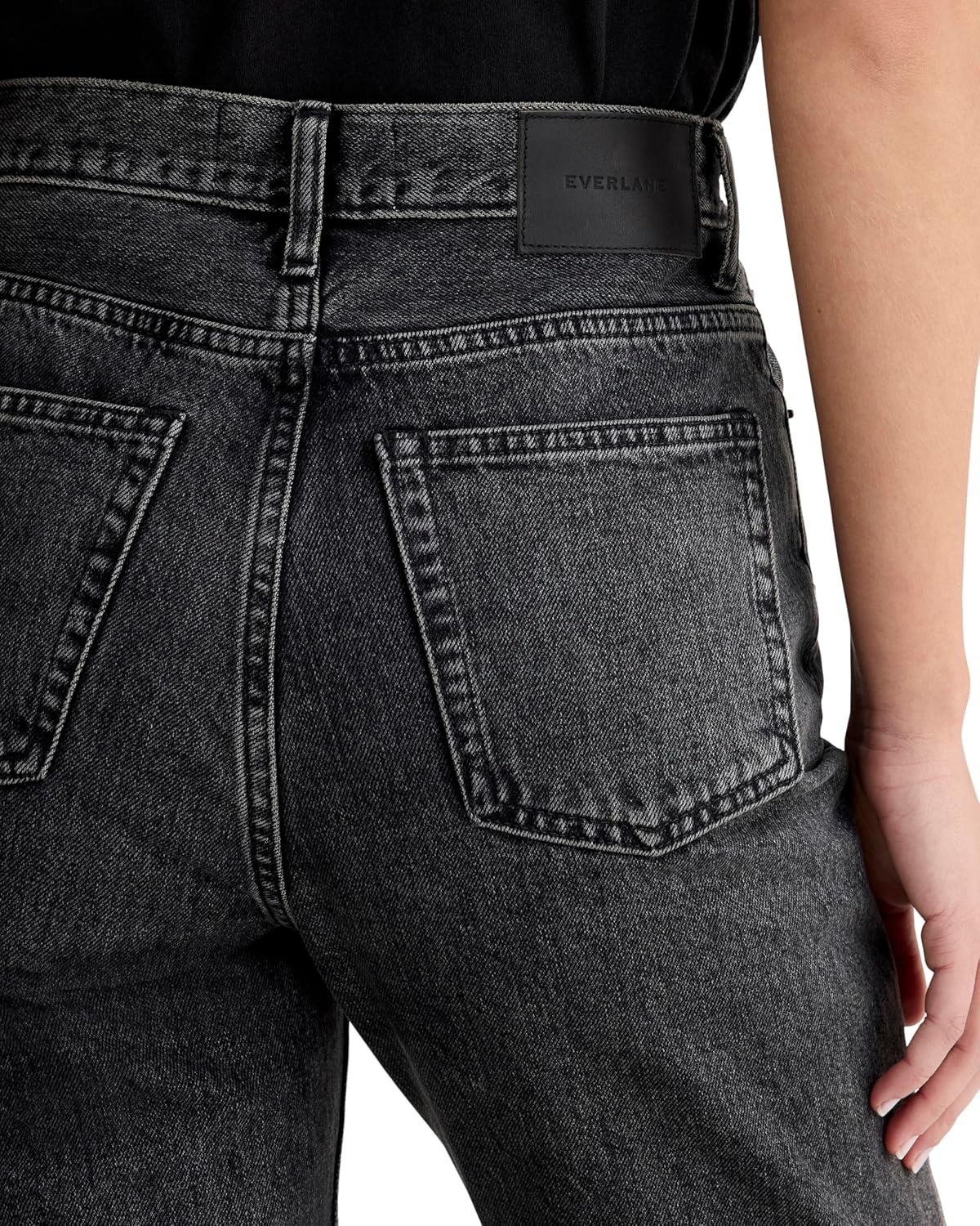 image:imageEverlane Womens The 90s Cheeky JeanWashed Black