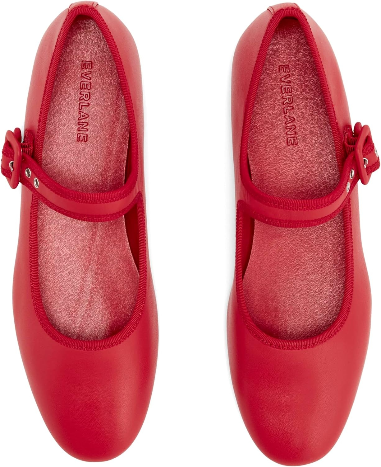 image:imageEverlane Womens The Day Buckle Mary JaneClassic Red