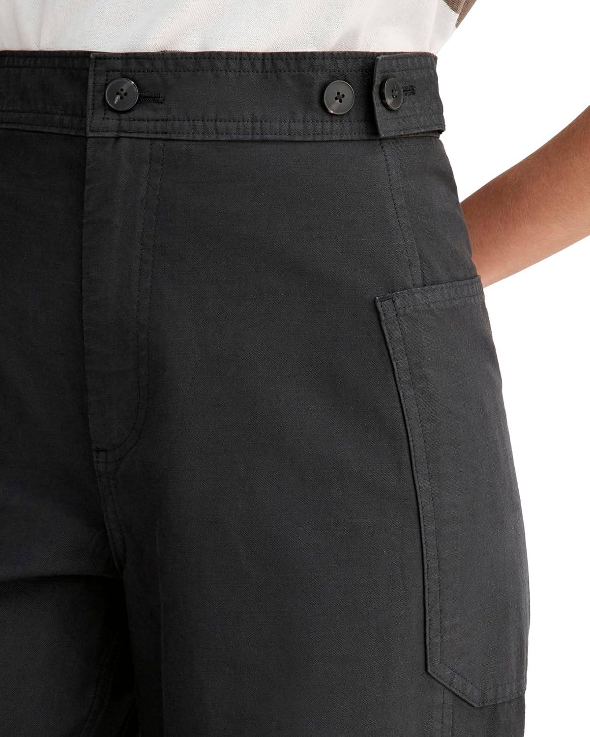 image:imageEverlane Womens The Fatigue Barrel PantBlack