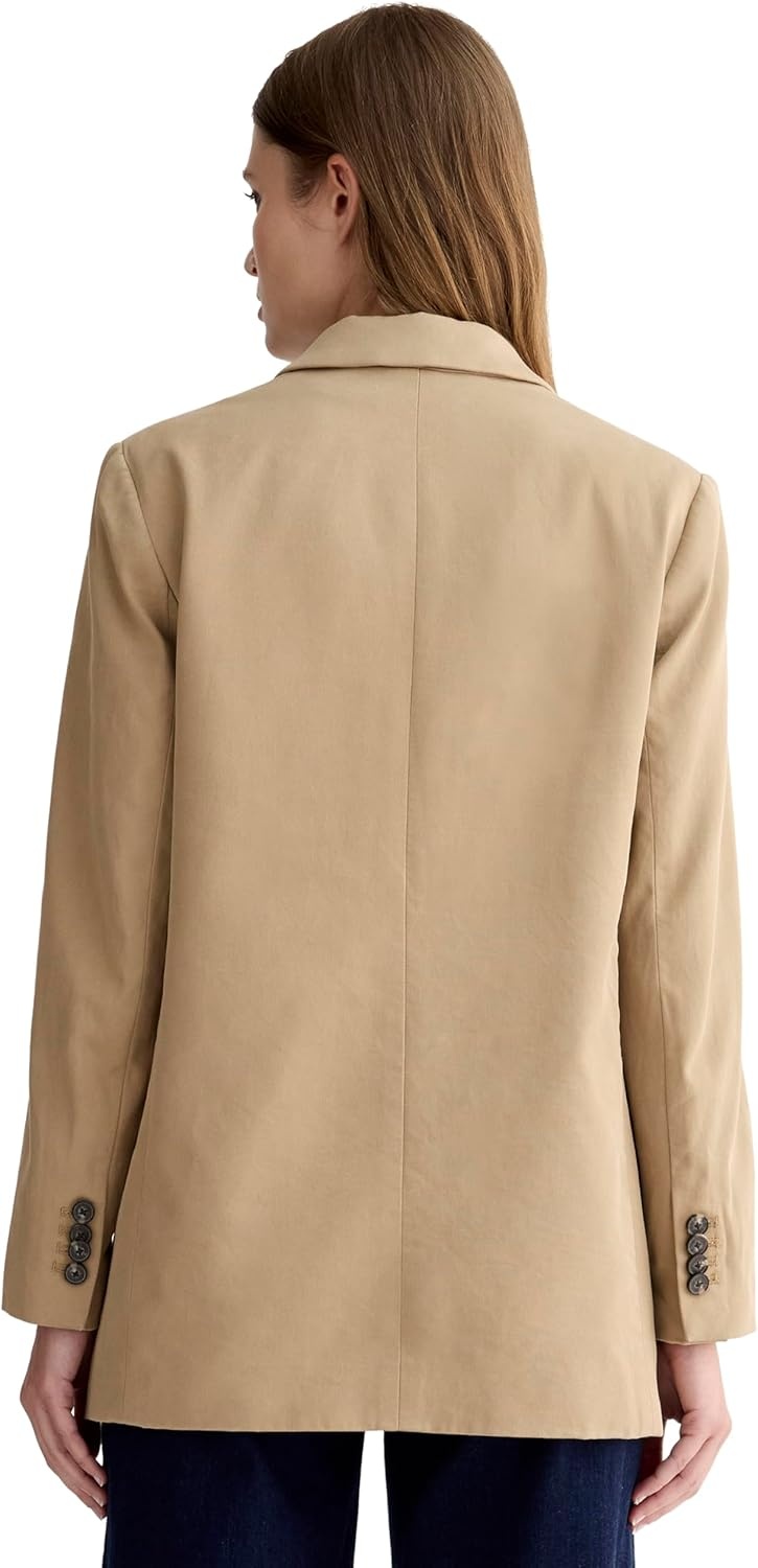 image:imageEverlane Womens The Oversized Blazer in ButtersmoothAsh Brown