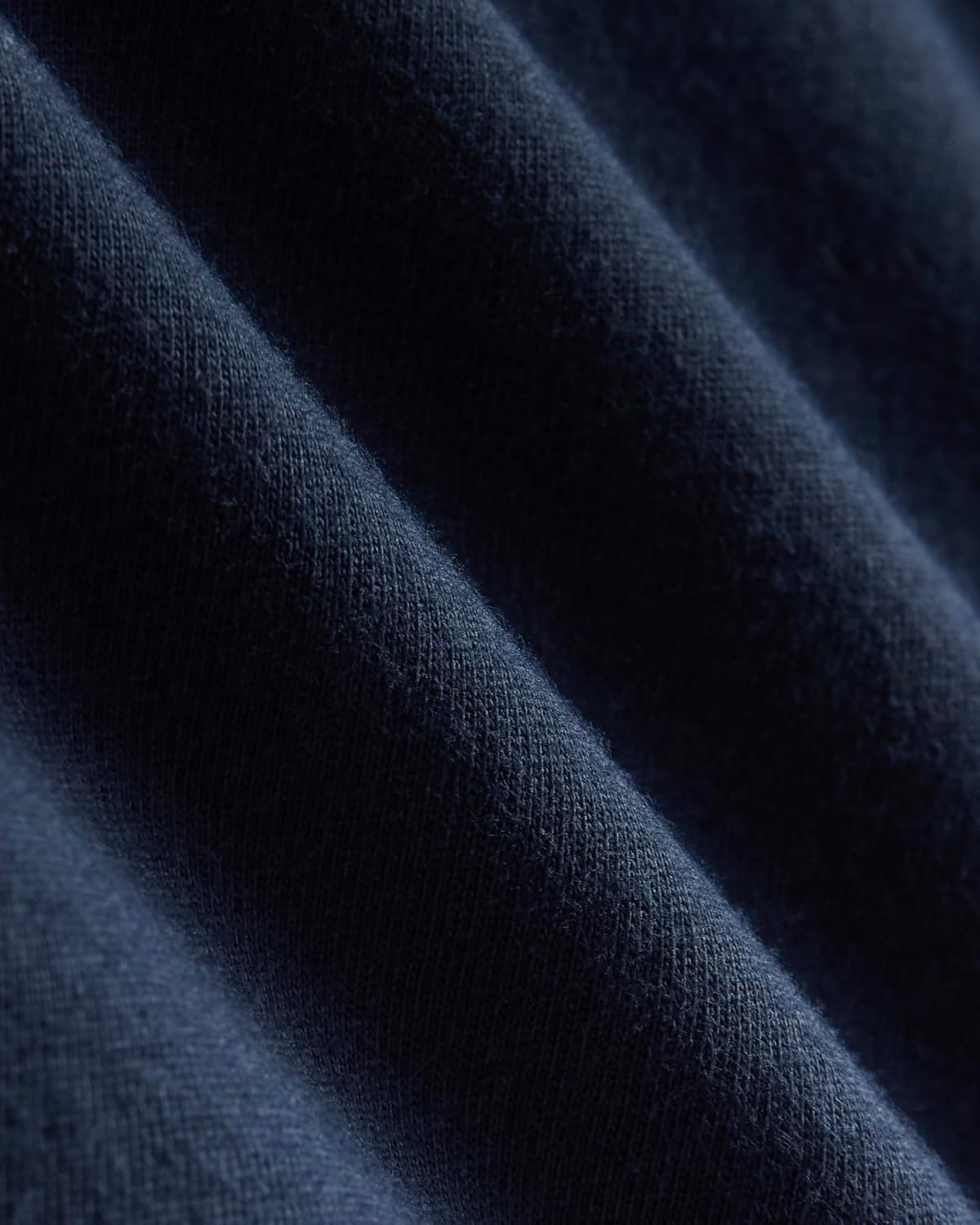 image:imageEverlane Womens The Slim LongSleeve Crew in Essential CottonNavy