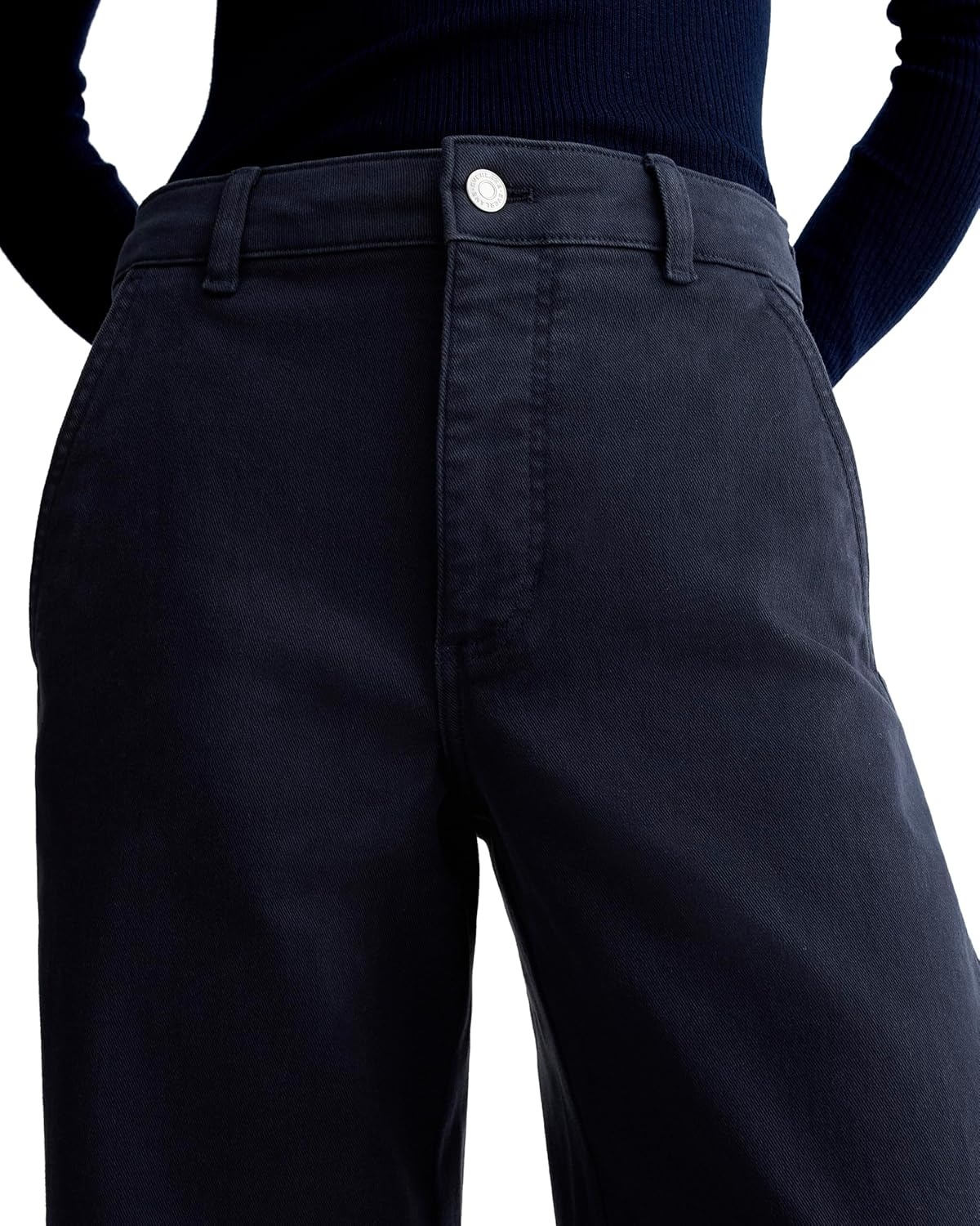 image:imageEverlane Womens The Utility WideLeg PantNavy