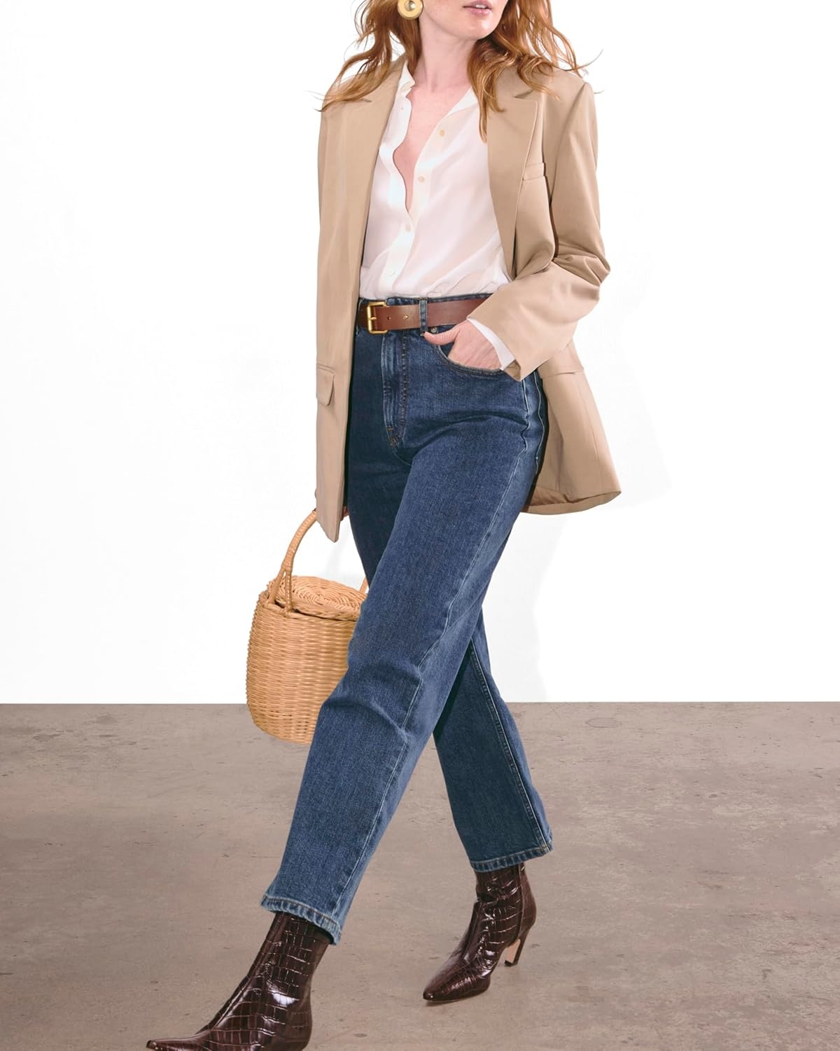 image:imageEverlane Womens The Wayhigh Hourglass JeanVintage Indigo