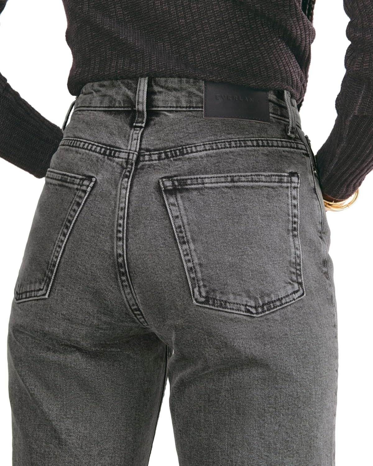 image:imageEverlane Womens The Wayhigh Hourglass JeanWashed Black