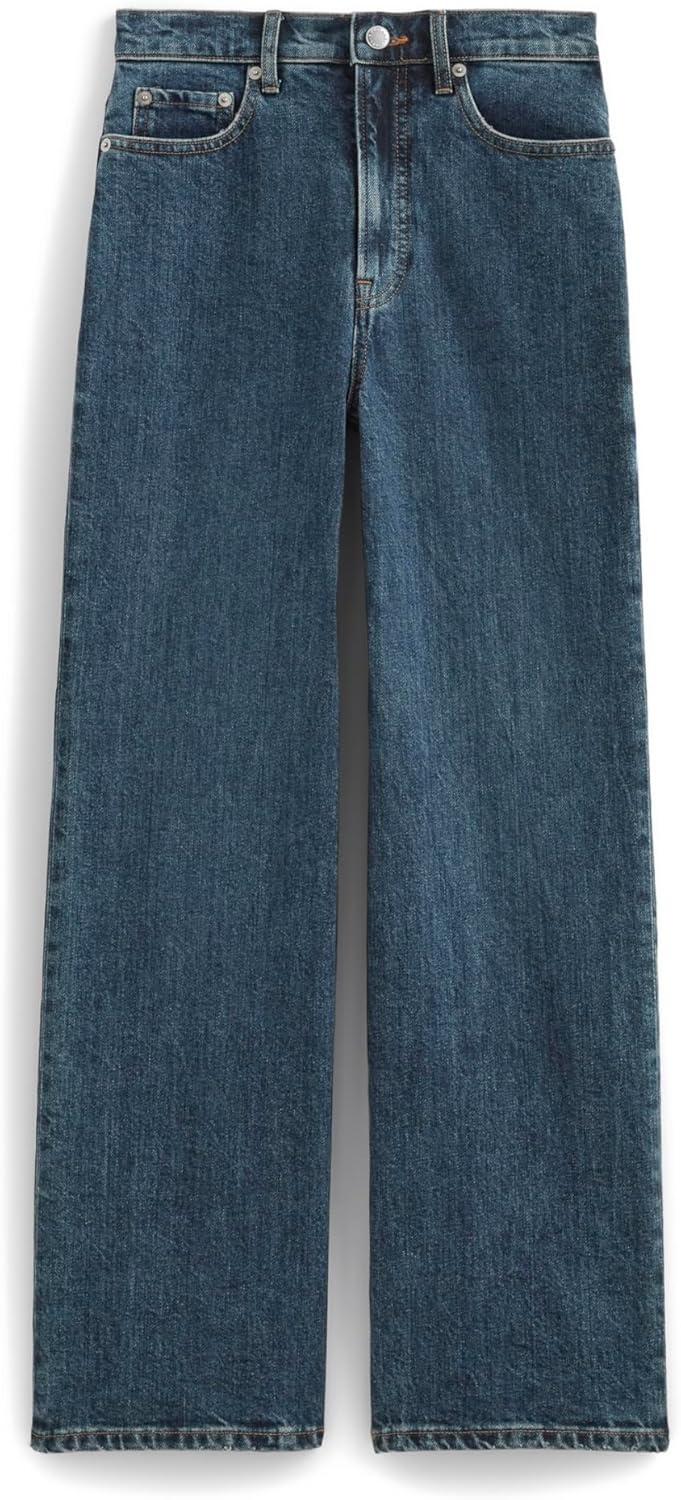 image:imageEverlane Womens The Wayhigh Sailor JeanDeep Blue