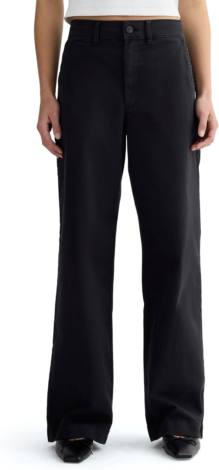 image:imageEverlane Womens The WideLeg ChinoBlack