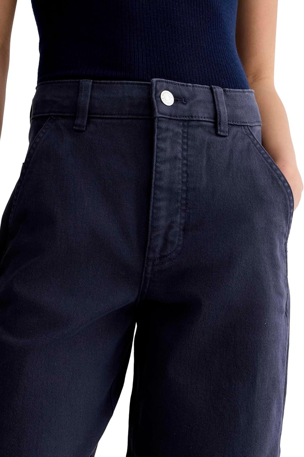 image:imageEverlane Womens Utility Barrel PantNavy