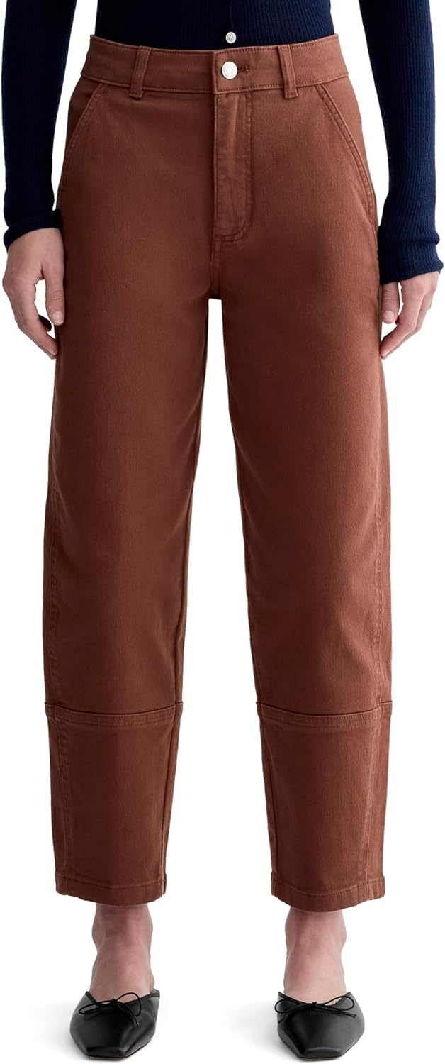 image:imageEverlane Womens Utility Barrel PantRosewood