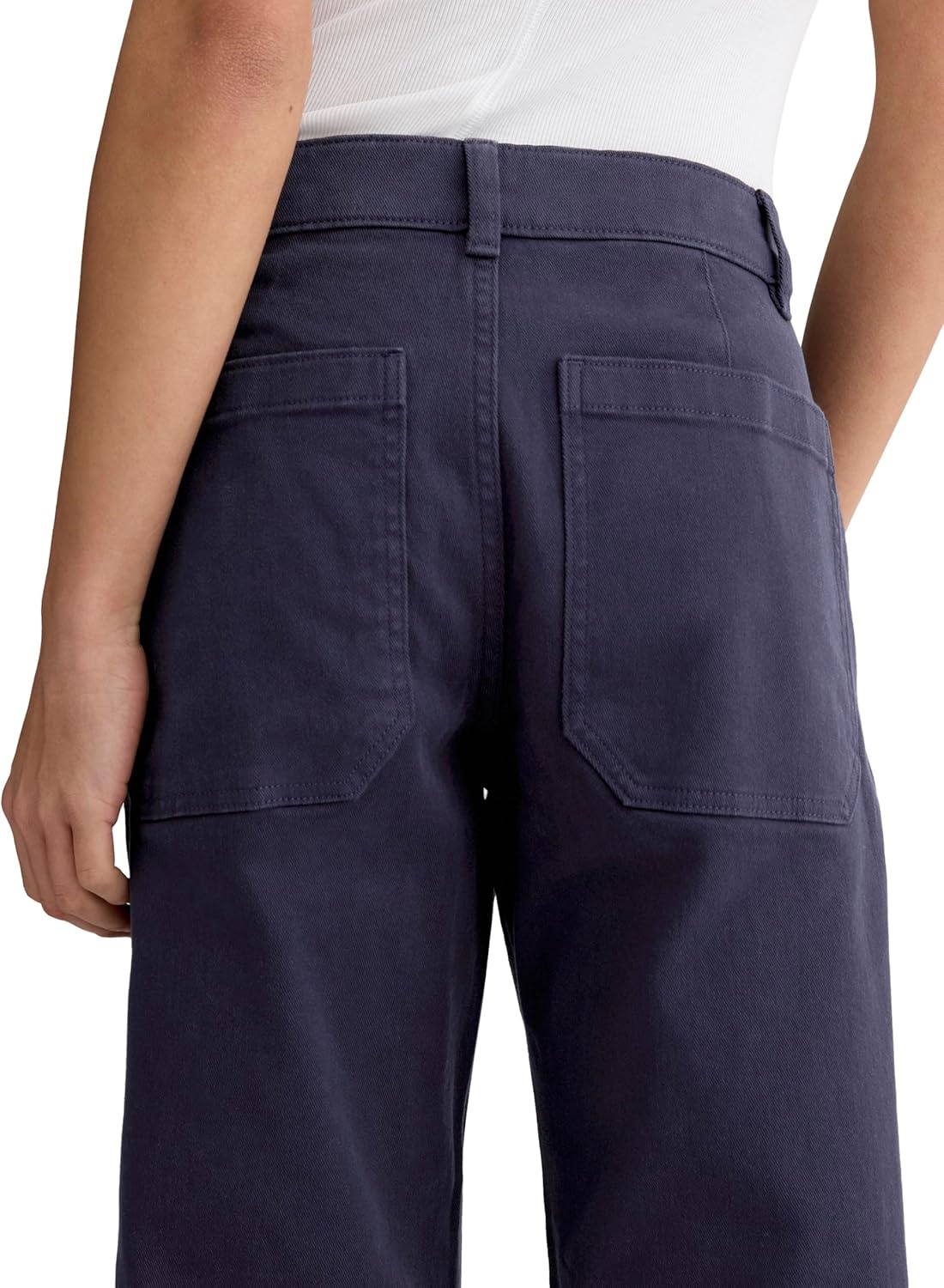 image:imageEverlane Womens Utility StraightLeg Pant in Organic Cotton TwillNavy
