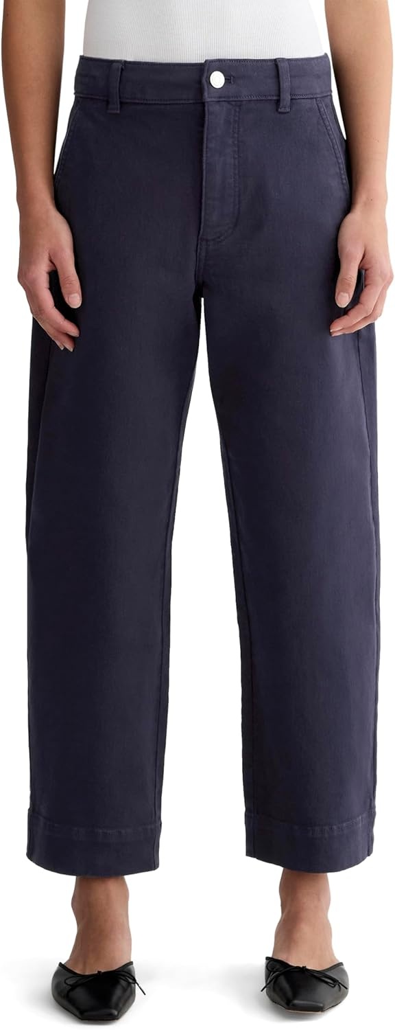 image:imageEverlane Womens Utility StraightLeg Pant in Organic Cotton TwillNavy