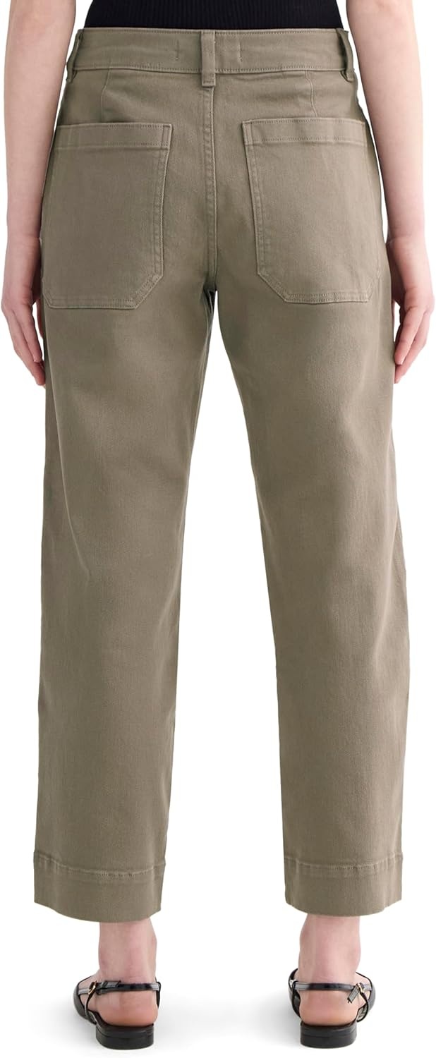 image:imageEverlane Womens Utility StraightLeg Pant in Organic Cotton TwillTaupe