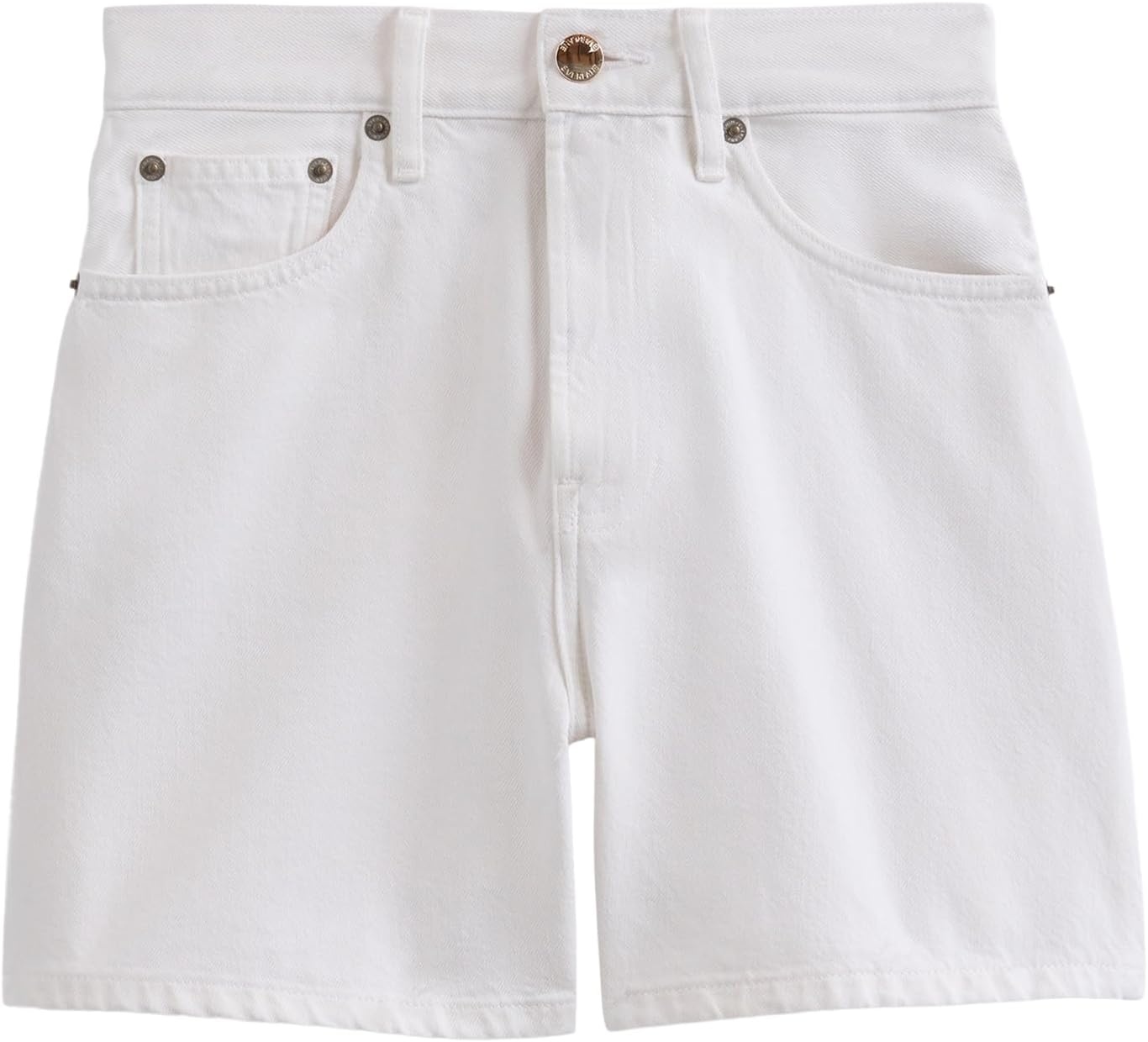 image:imageEverlane Womens WayHigh ALine Denim ShortBright White