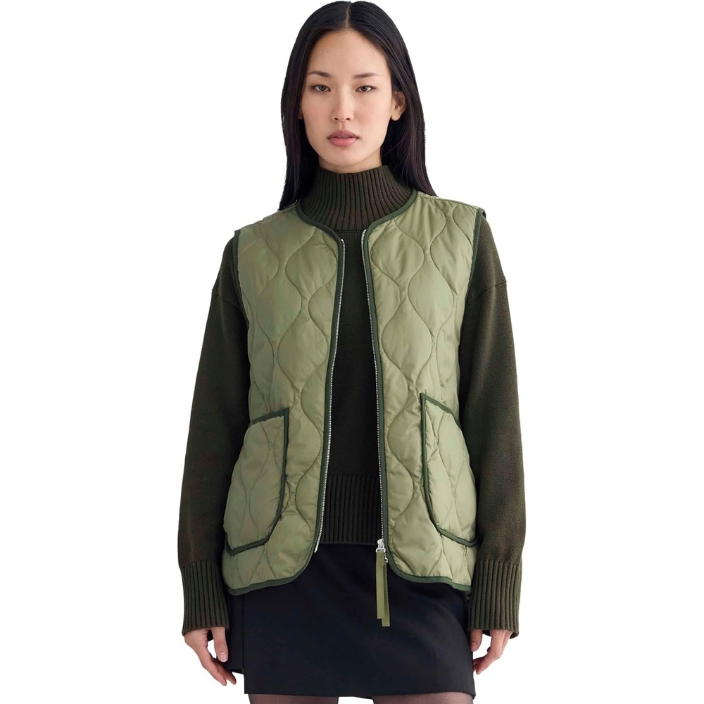 image:imageEverlane ReNew Quilted VestLichen Green