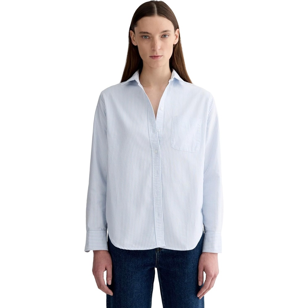 image:imageEverlane The MustHave Oxford ShirtWhite Blue