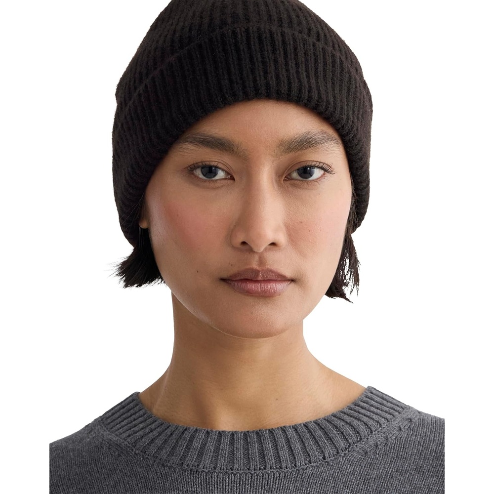 image:imageEverlane Unisex Adult Everlane The Cashmere Ribbed BeanieBlack
