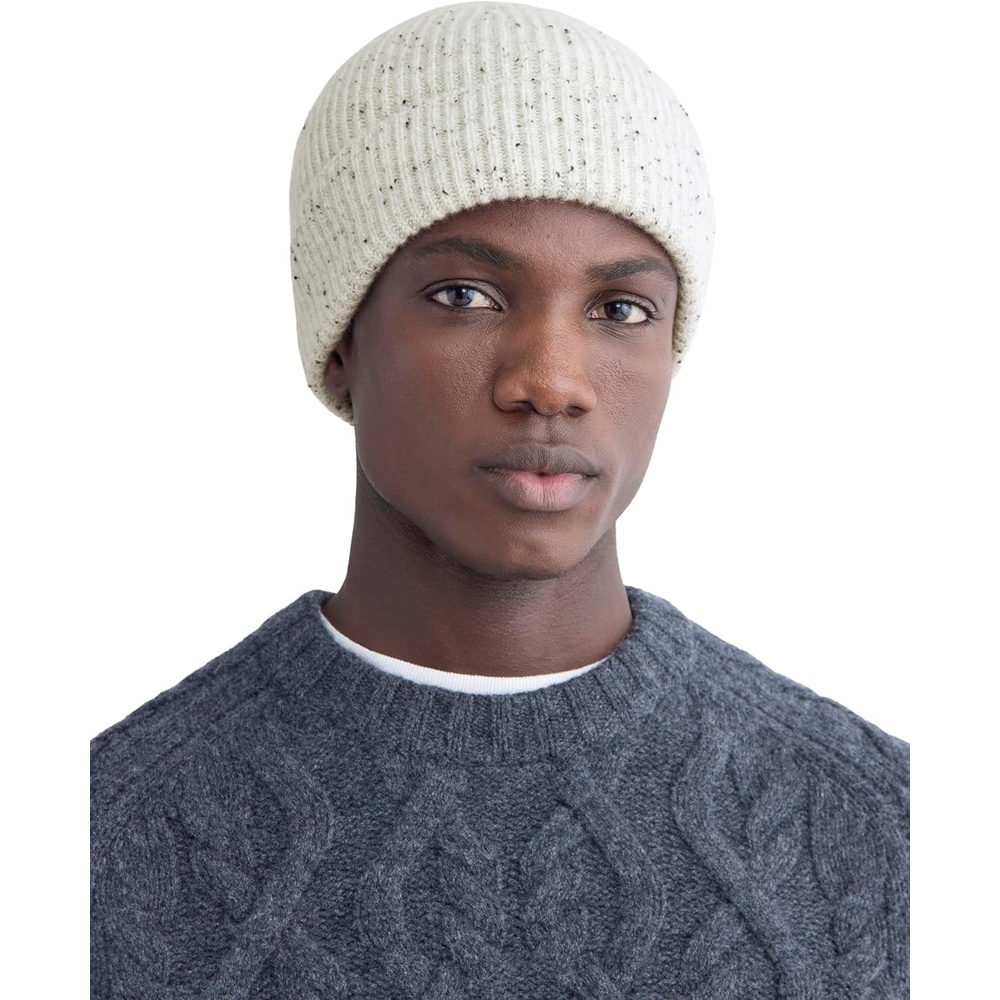 image:imageEverlane Unisex Adult Everlane The Cashmere Ribbed BeanieFrost Donegal