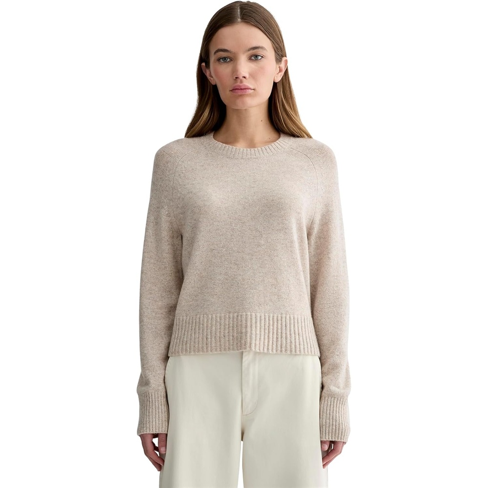 image:imageEverlane Womens Everlane The Boxy Crew in CashmereCanvas