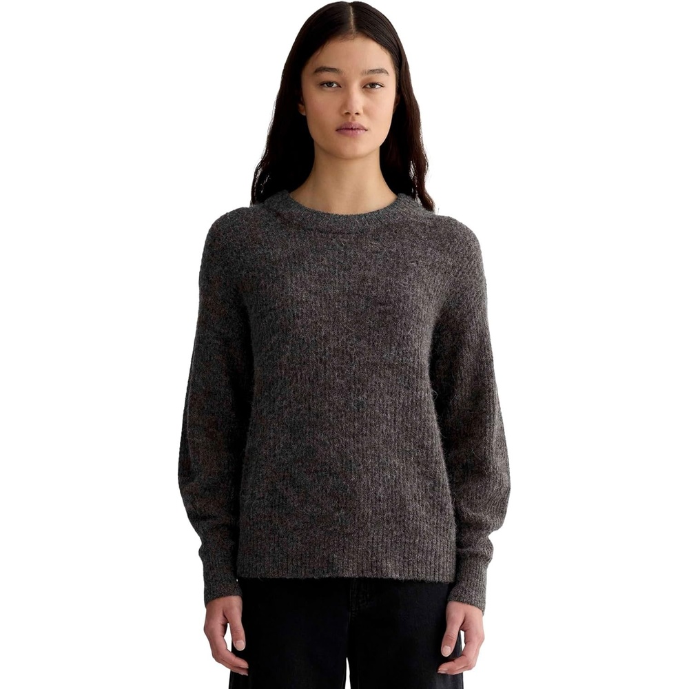 image:imageEverlane Womens Everlane The Cocoon Crew in AlpacaDark Charcoal