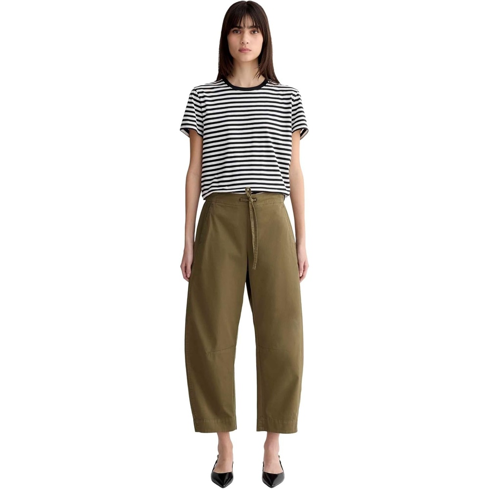 image:imageEverlane Womens Everlane The Easy Barrel PantOlive
