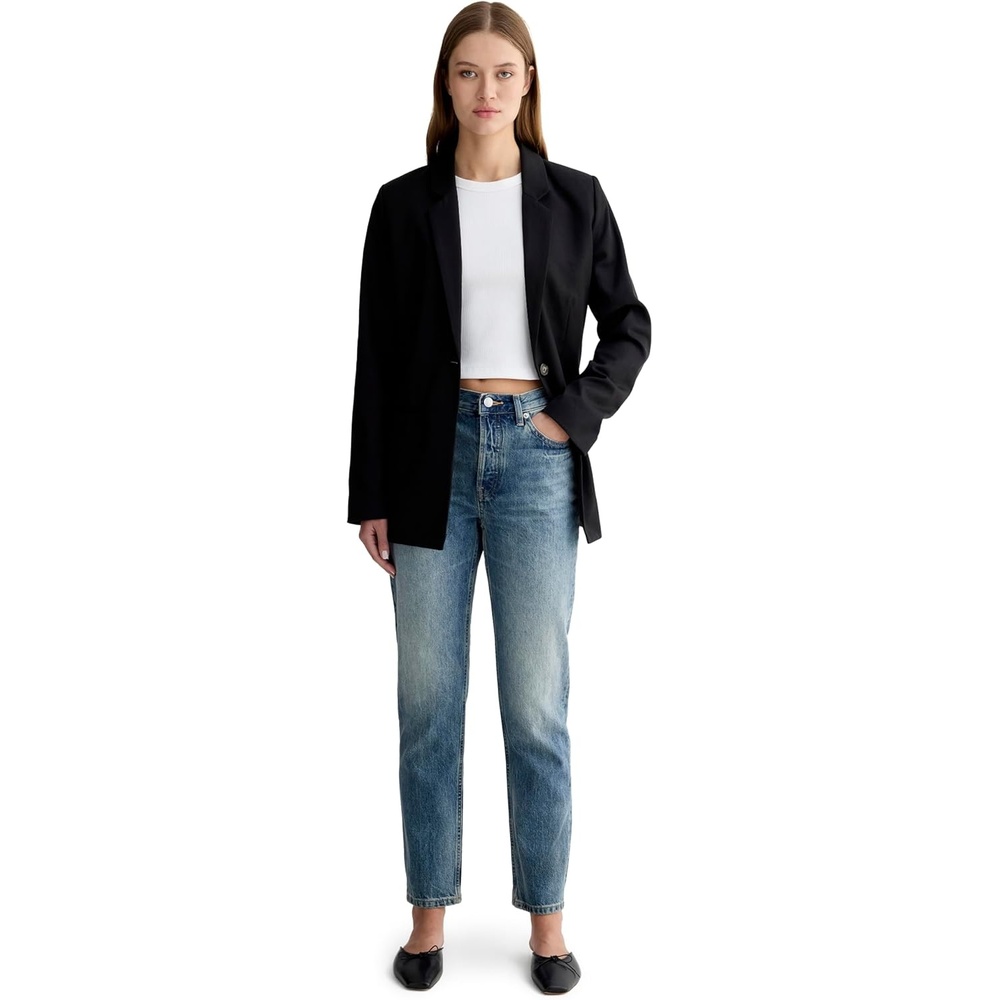 image:imageEverlane Womens The 90s Cheeky JeanVintage Mid Blue
