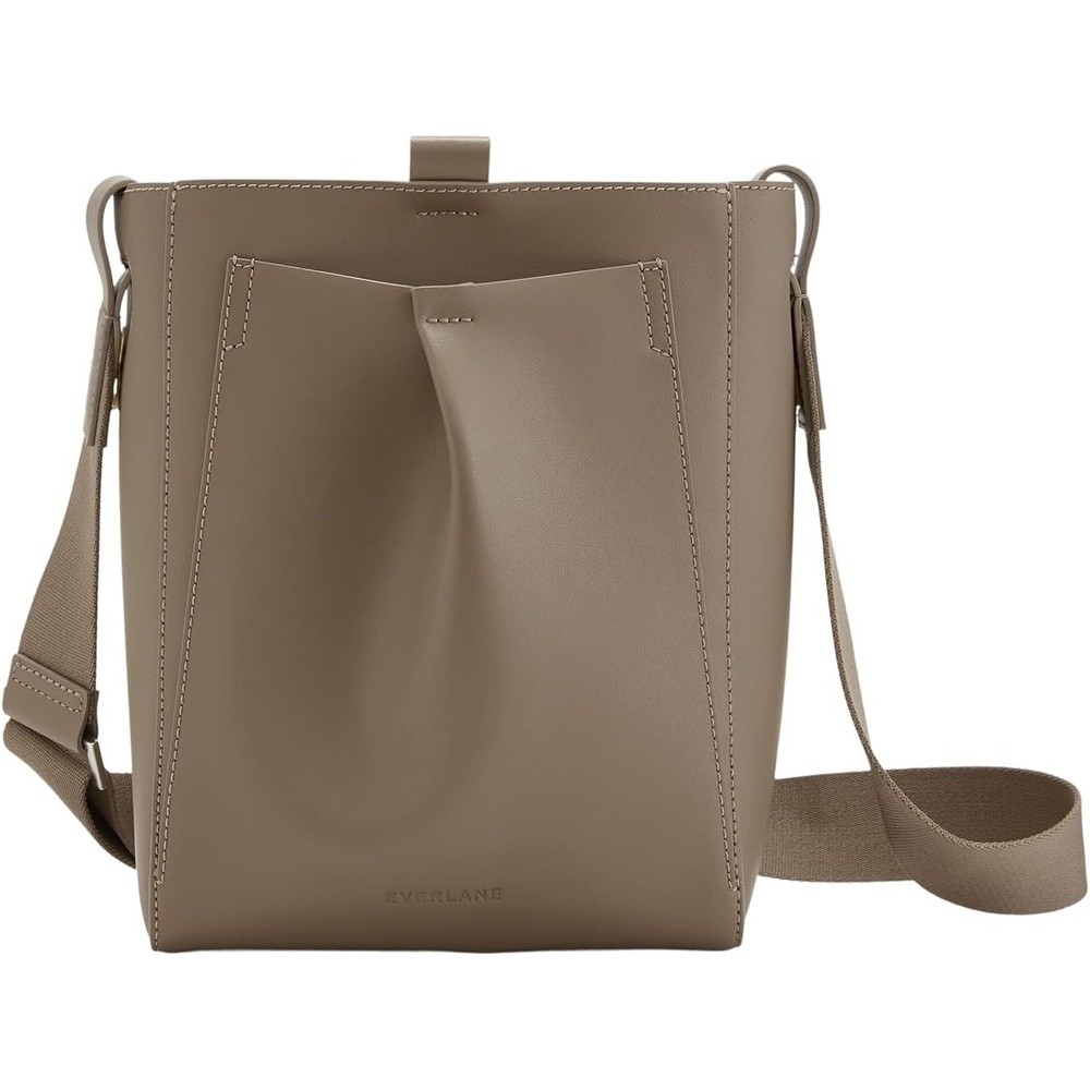 image:imageEverlane Womens The Mini Studio Bag 100 Leather Crossbody Bag with Adjustable Strap and Interior Pockets