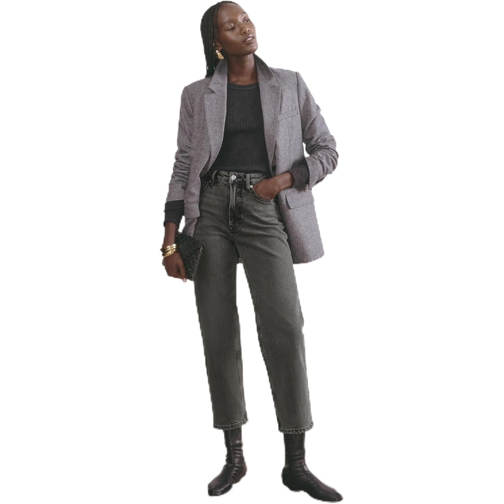 image:imageEverlane Womens The Wayhigh Hourglass JeanWashed Black