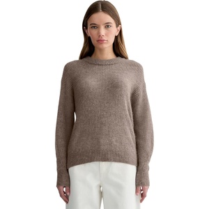 Everlane Women’s Everlane The Cocoon Crew in Alpaca(Taupe Melange)