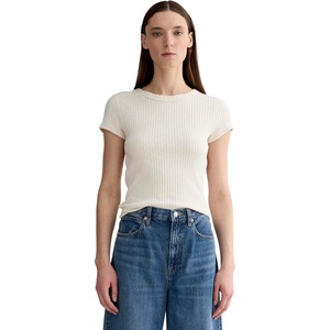 Everlane Women’s Everlane The Cozy Rib Tee(Bone)