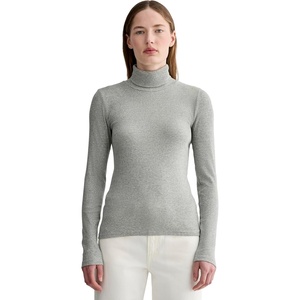 Everlane Women’s Everlane The Luxe Rib Turtleneck(Washed Heathered Grey)