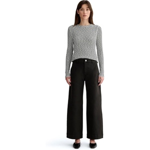 Everlane Women’s The Utility Wide-Leg Pant(Black)