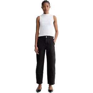 Everlane Women’s Utility Barrel Pant(Black)